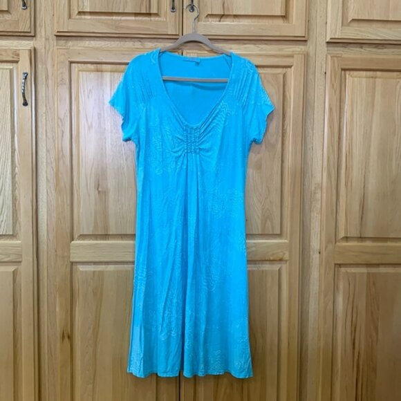 XXL Fresh produce Teal sundress - Picture 1 of 4